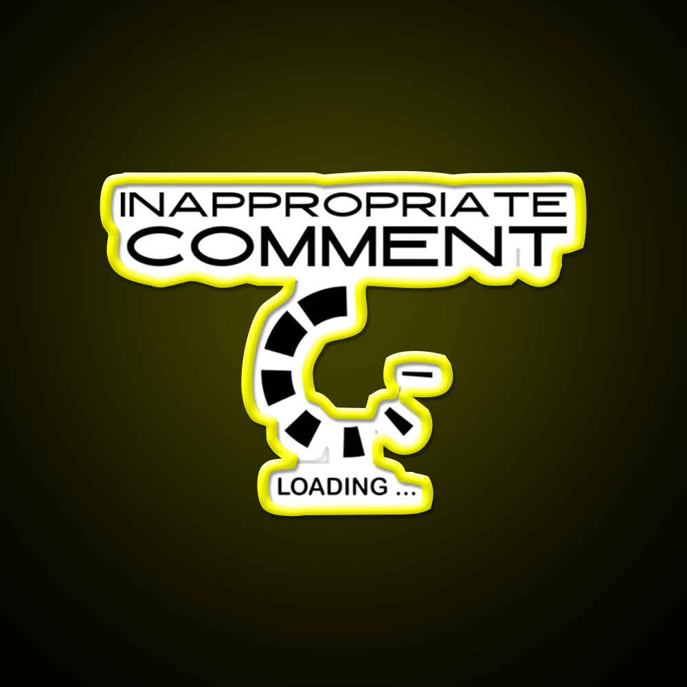 Inappropriate Comment Loading Man Cave Bar Led Neon Sign Rgb Color