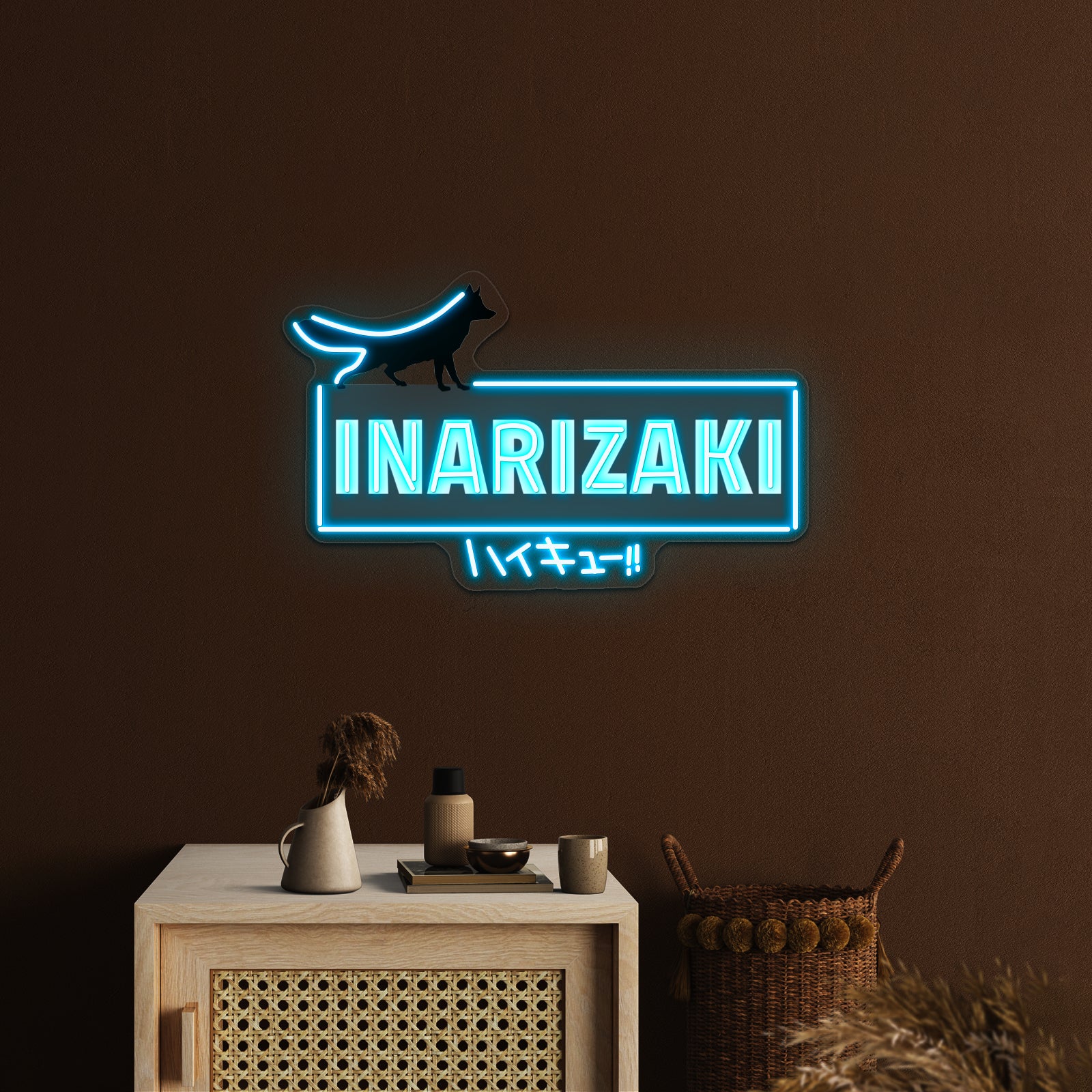 Inarizaki Artwork Room Lights Neon