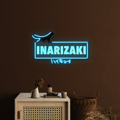 Inarizaki Artwork Room Lights Neon