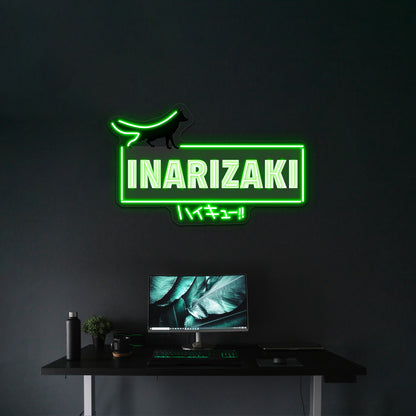 Inarizaki Artwork Room Lights Neon
