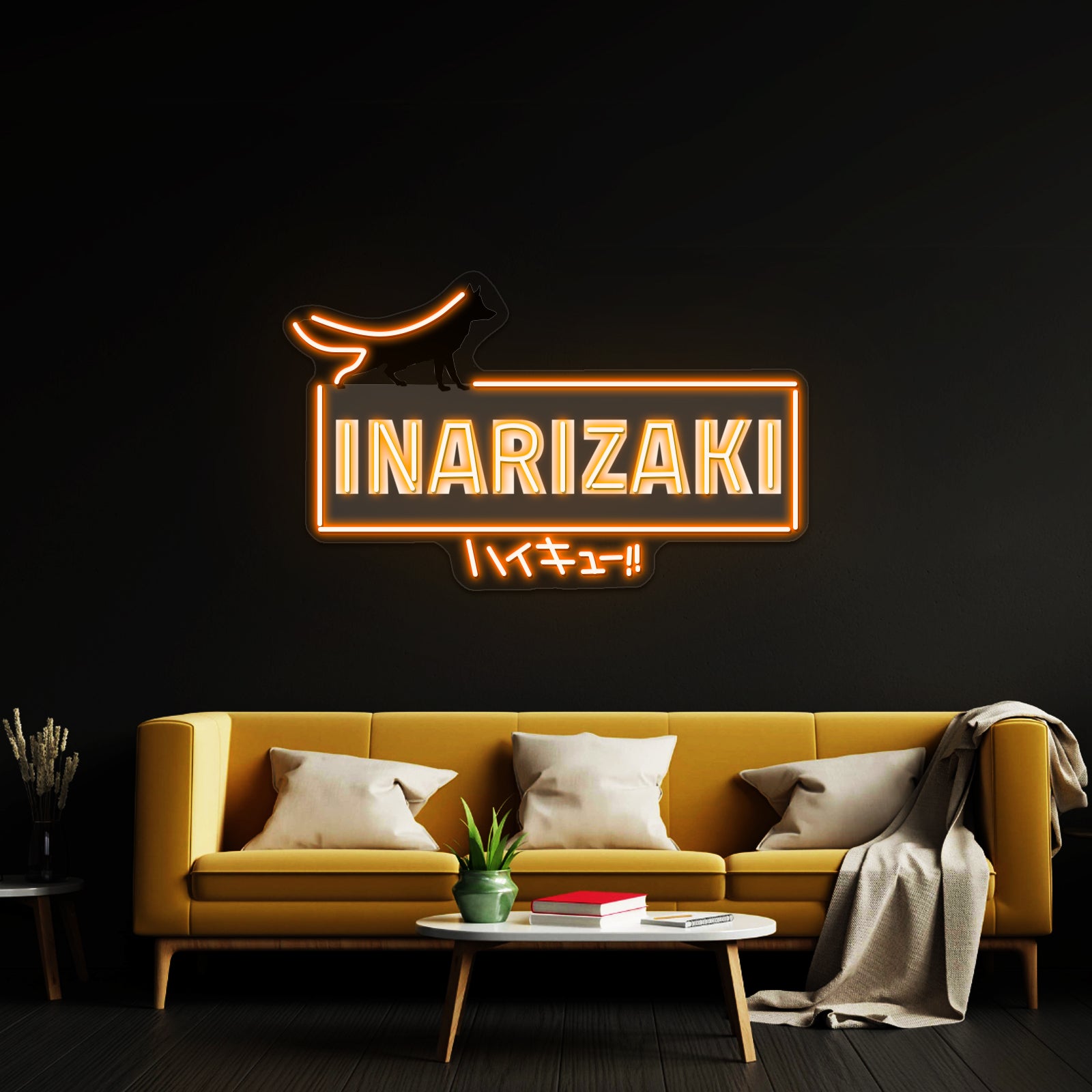 Inarizaki Artwork Room Lights Neon