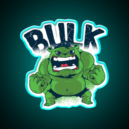 Incredible Bulk Gym Fitness Led Neon Sign Rgb Color