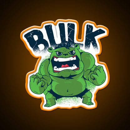 Incredible Bulk Gym Fitness Led Neon Sign Rgb Color