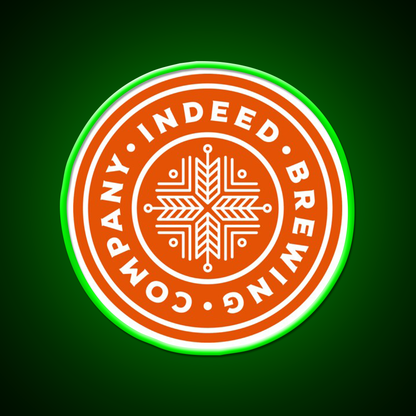 Indeed Brewing Company Beer Bar Decor Led Neon Sign Rgb Color - LED neon sign view 8