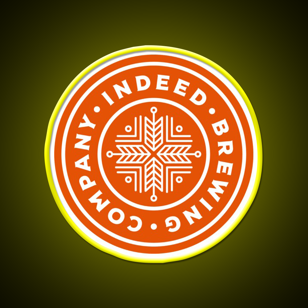 Indeed Brewing Company Beer Bar Decor Led Neon Sign Rgb Color - LED neon sign view 7