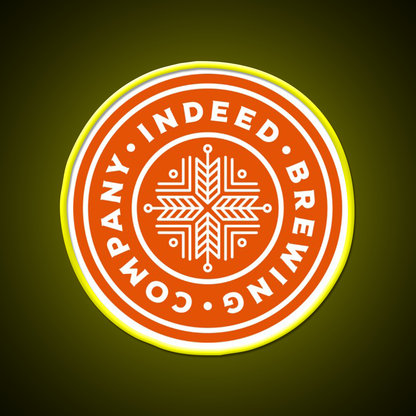 Indeed Brewing Company Beer Bar Decor Led Neon Sign Rgb Color - LED neon sign view 7