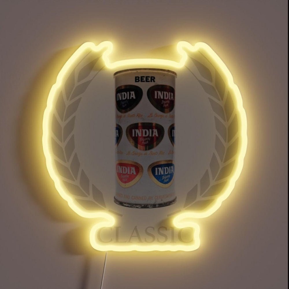 India Beer Classic Rgb Led Neon Sign - Shineneon