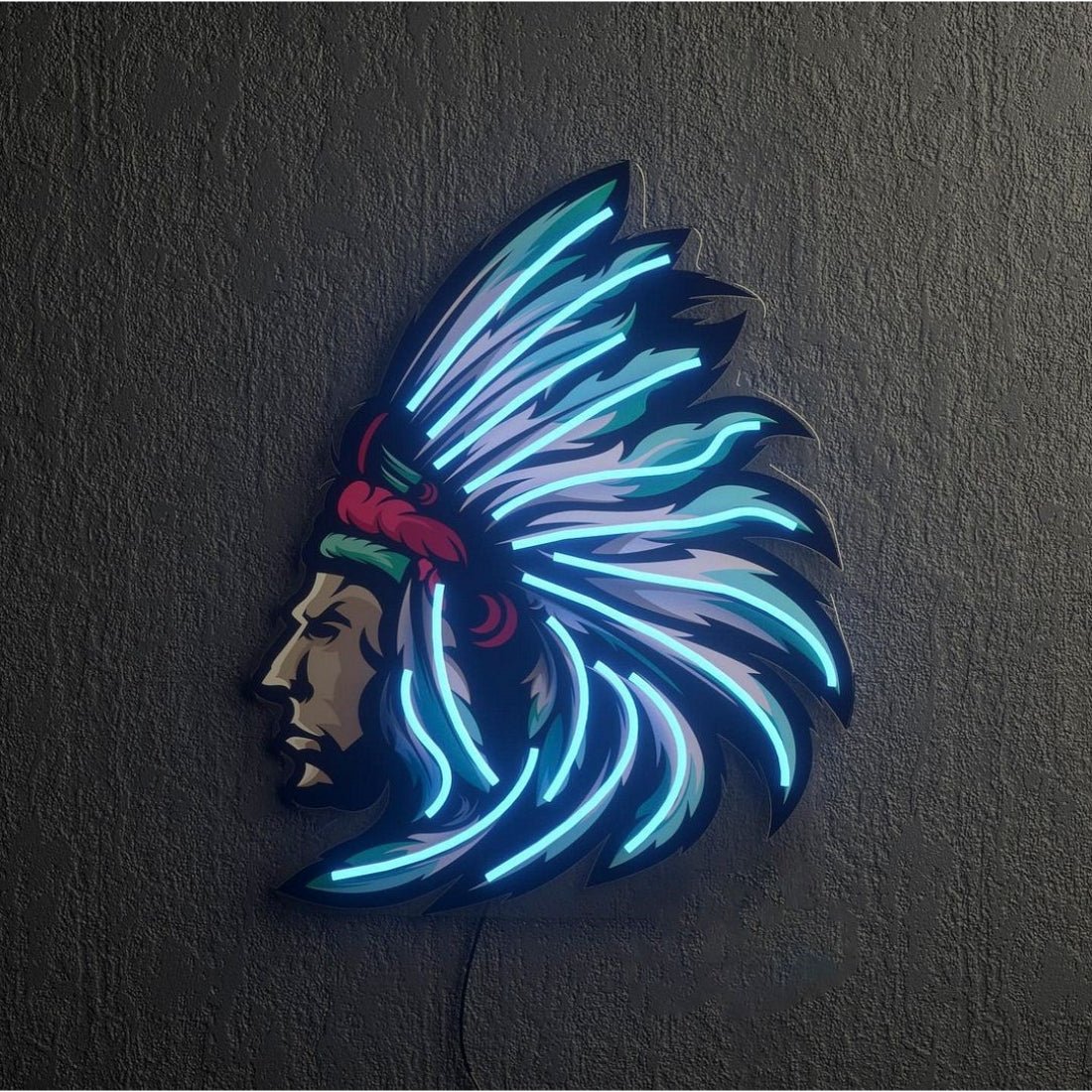 Indian Chiefs Led Sign Business Neon Sign - Shineneon