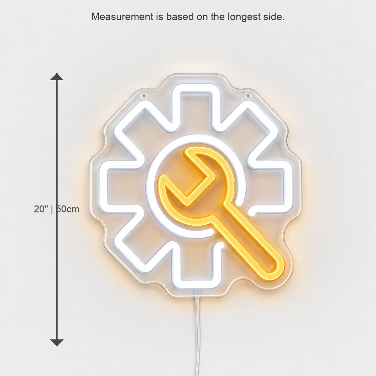 Industrial Gear LED Neon Sign - Shineneon