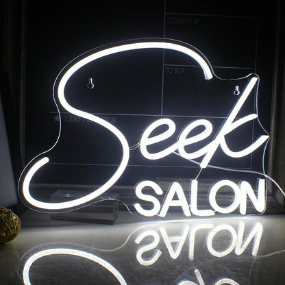 Ineonlife Seek SALON Mini LED Neon Sign - Shineneon