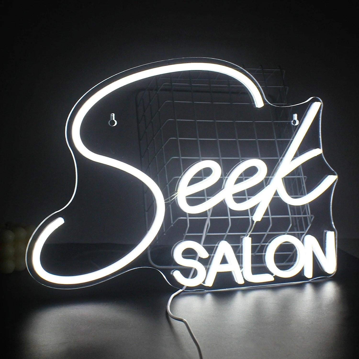 Ineonlife Seek SALON Mini LED Neon Sign - Shineneon