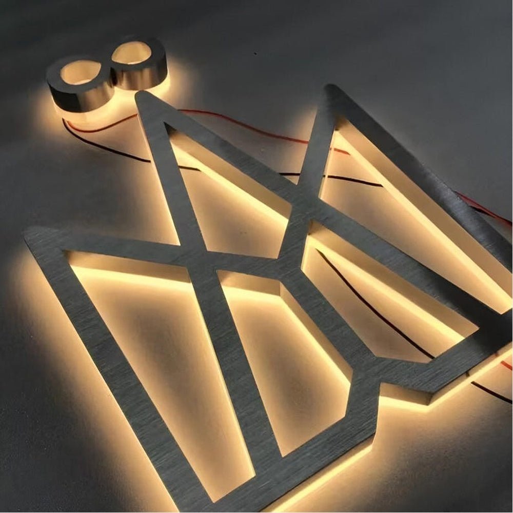 Infinicrown 3D Backlit Channel Letters Led Light Sign - Shineneon