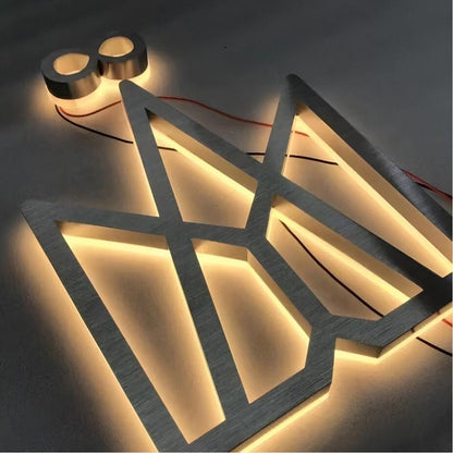 Infinicrown 3D Backlit Channel Letters Led Light Sign - Shineneon