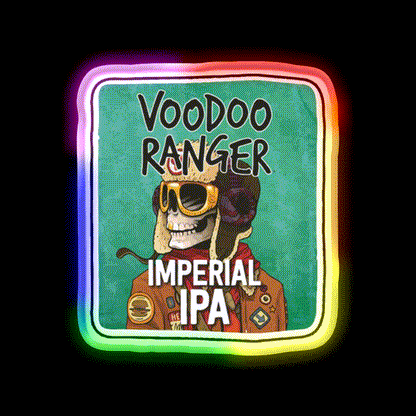 Infinite Space Speckled With Brilliant Stars Beer Bar Decor Led Neon Sign Rgb Color - LED neon sign close-up detail