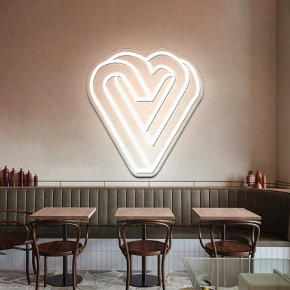 Infinity Heart Aesthetic Neon Signs Wall Art - Shineneon