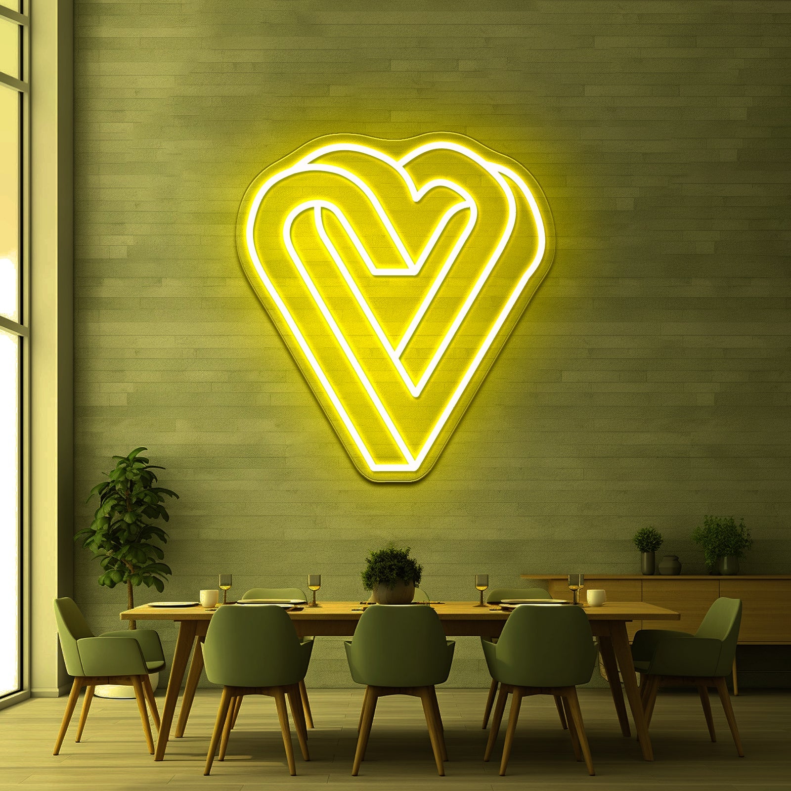 Infinity Heart Aesthetic Neon Signs Wall Art - Shineneon