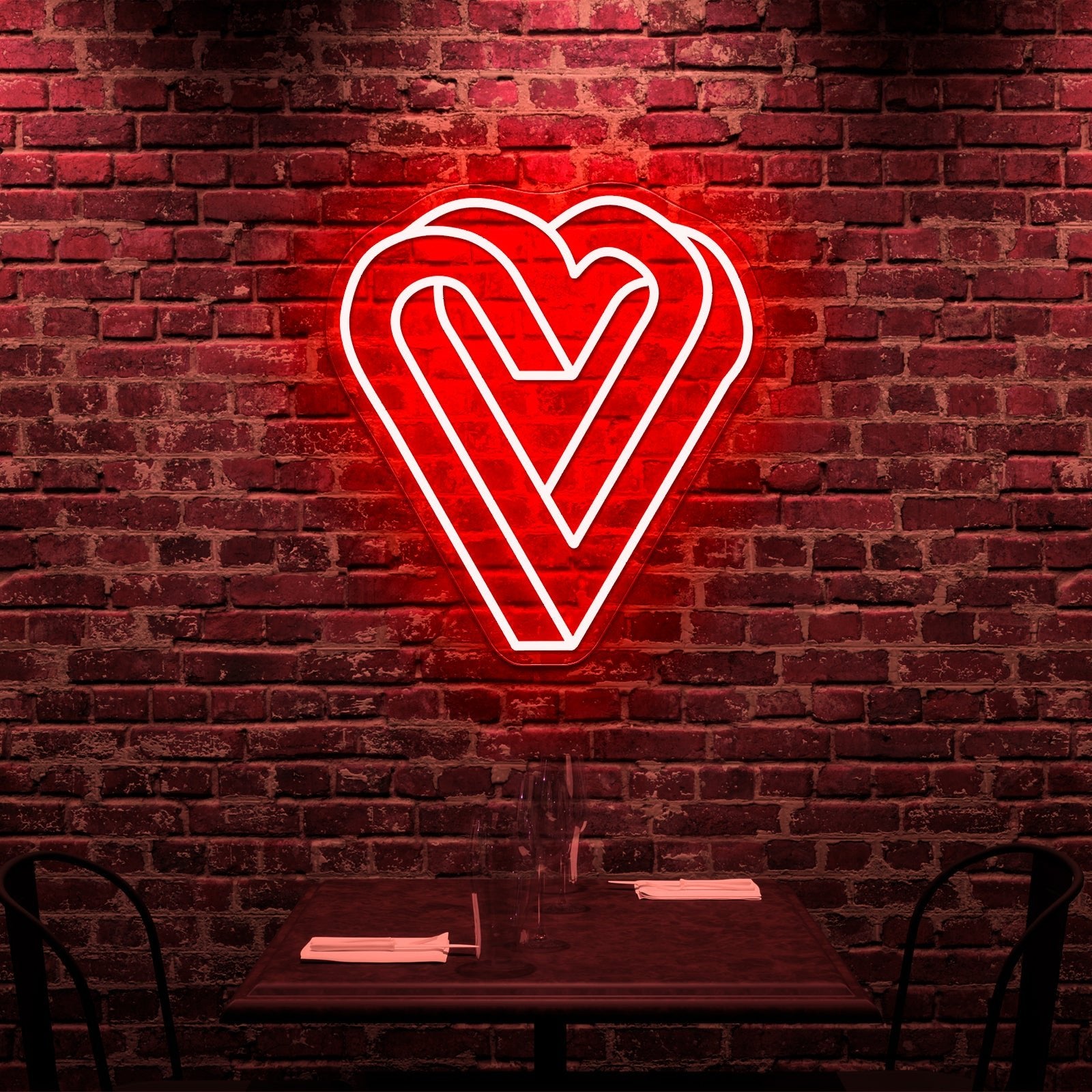 Infinity Heart Aesthetic Neon Signs Wall Art - Shineneon