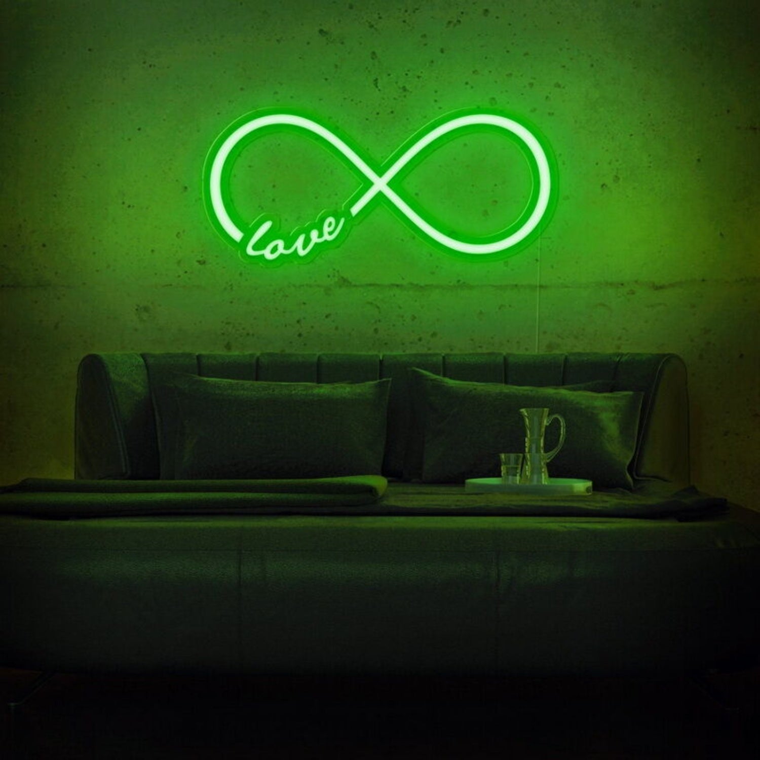 Infinity Love Neon Sign For Romantic And Everlasting Love Decor | Shineneon