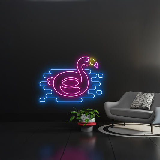 Inflatable Flamingo Led Sign