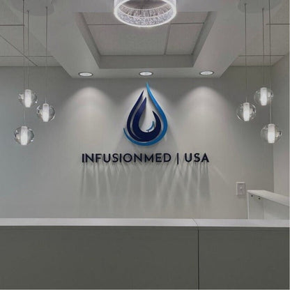 Infusionmed Big Logo 3D Backlit Channel Letters Led Light Sign - Shineneon