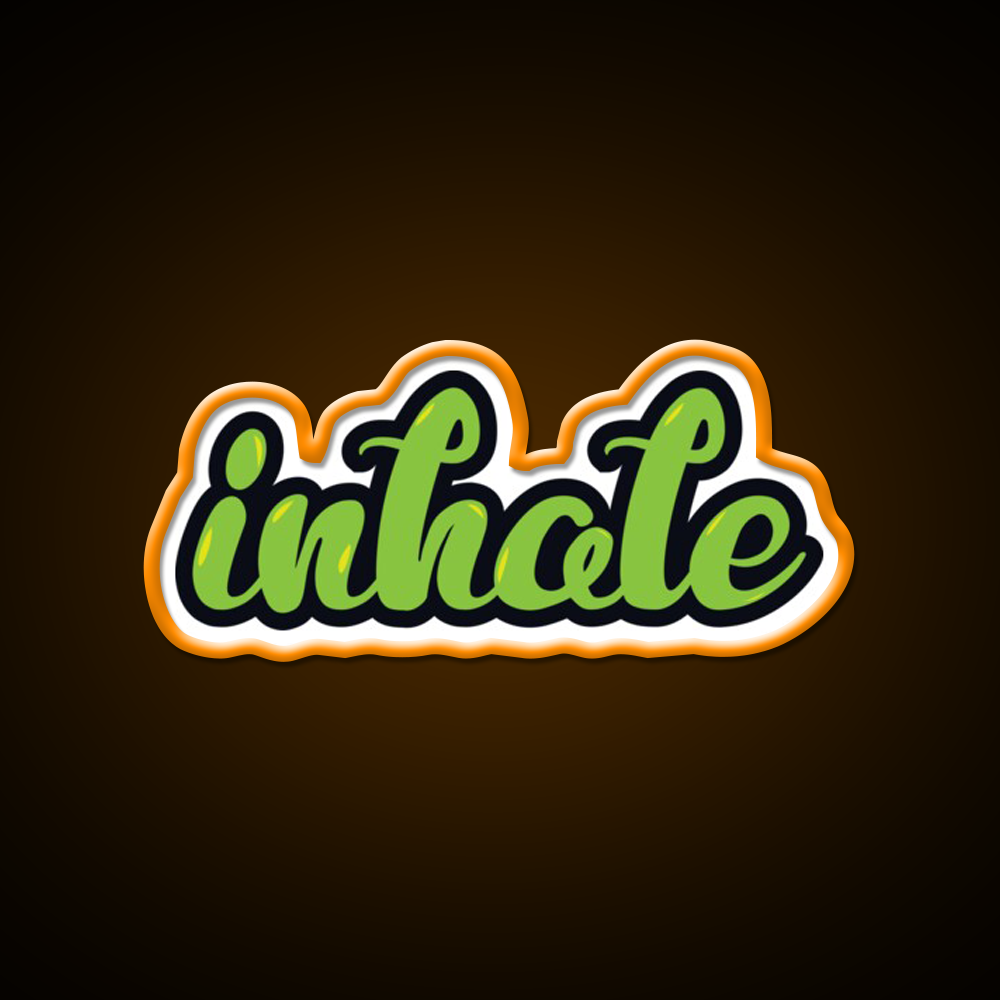 Inhale Hemp Inspired Green Leaf Led Neon Sign Rgb Color - LED neon sign view 6