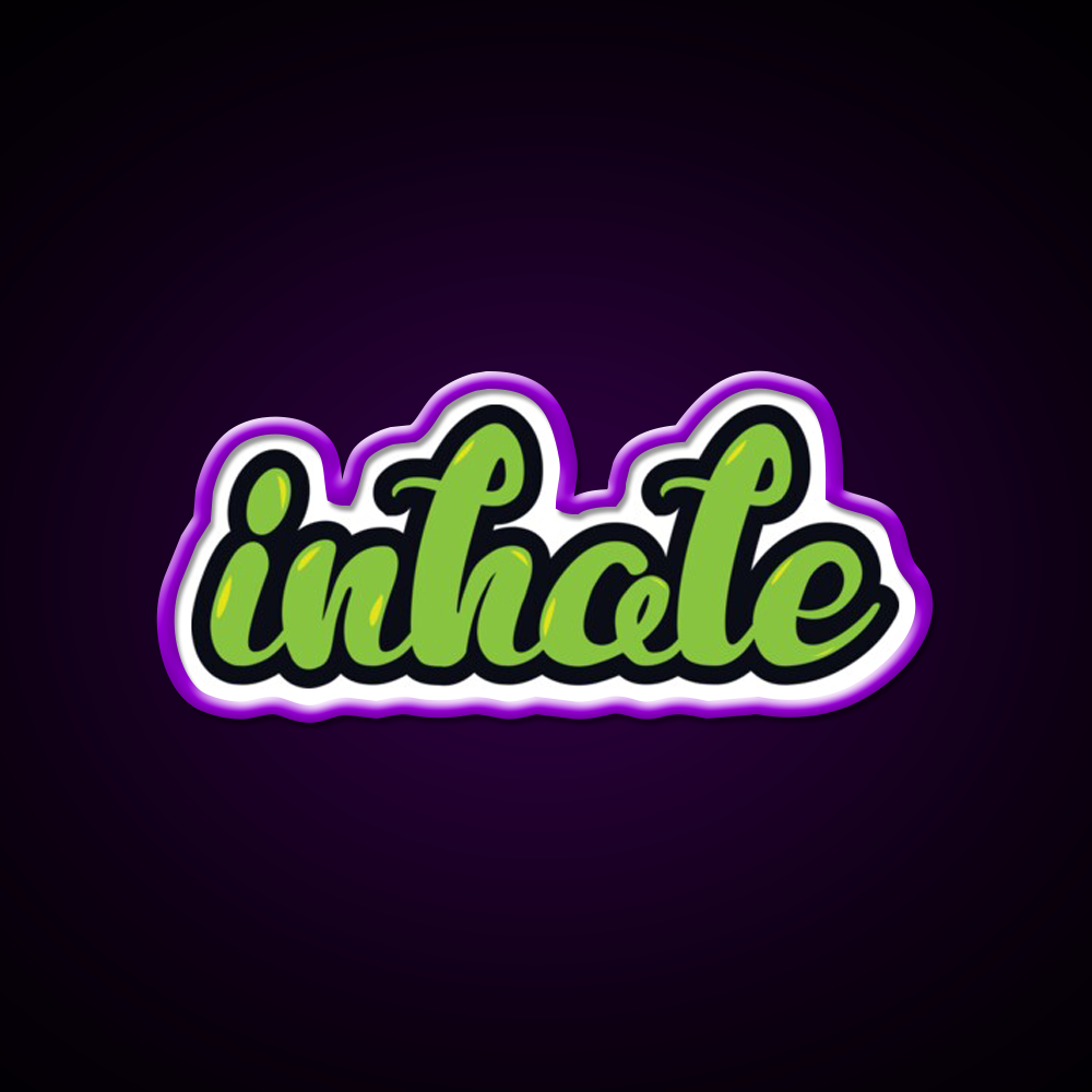 Inhale Hemp Inspired Green Leaf Led Neon Sign Rgb Color - LED neon sign view 9