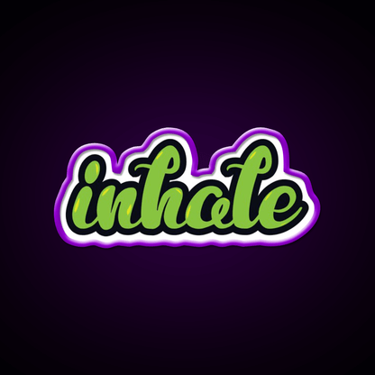 Inhale Hemp Inspired Green Leaf Led Neon Sign Rgb Color - Shineneon