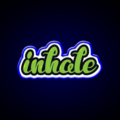Inhale Hemp Inspired Green Leaf Led Neon Sign Rgb Color - Shineneon