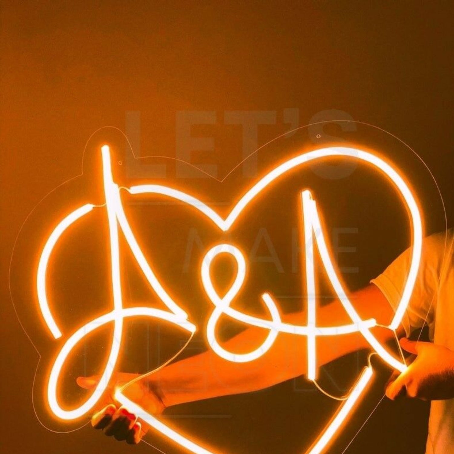 Initials Led Neon Sign | Shineneon