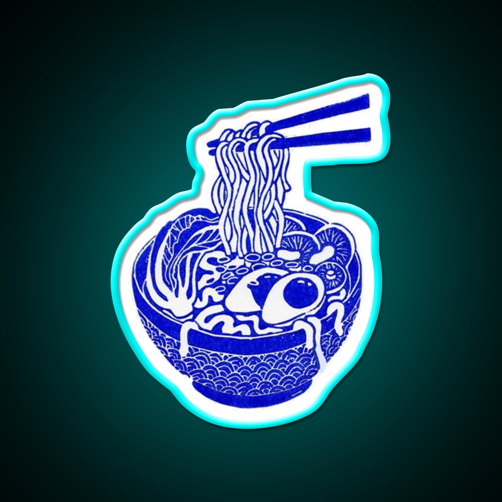 Ink Ramen Led Neon Sign Chinese Food Rgb Color