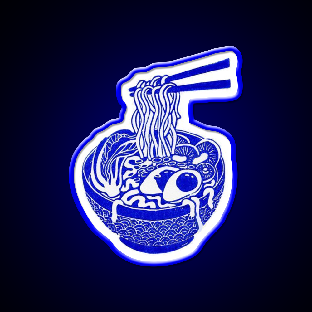 Ink Ramen Led Neon Sign Chinese Food Rgb Color