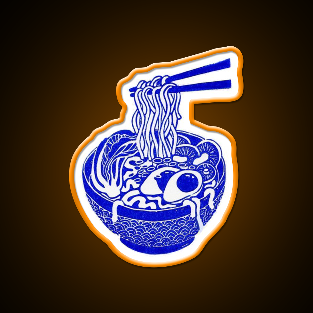 Ink Ramen Led Neon Sign Chinese Food Rgb Color