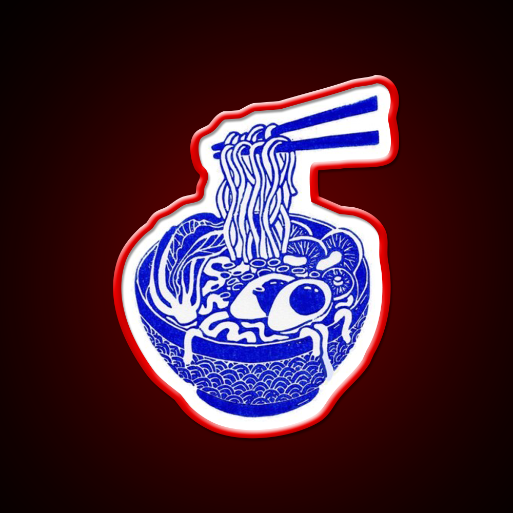 Ink Ramen Led Neon Sign Chinese Food Rgb Color