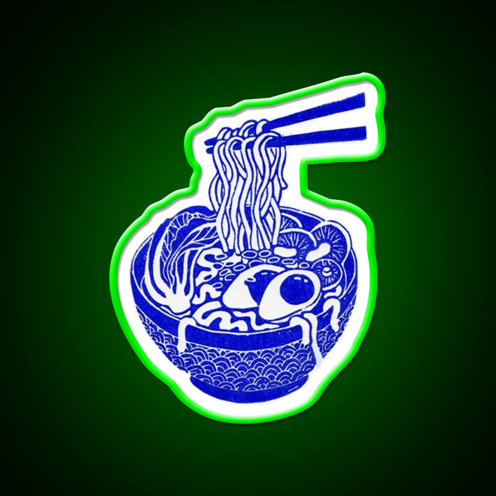 Ink Ramen Led Neon Sign Chinese Food Rgb Color - Shineneon