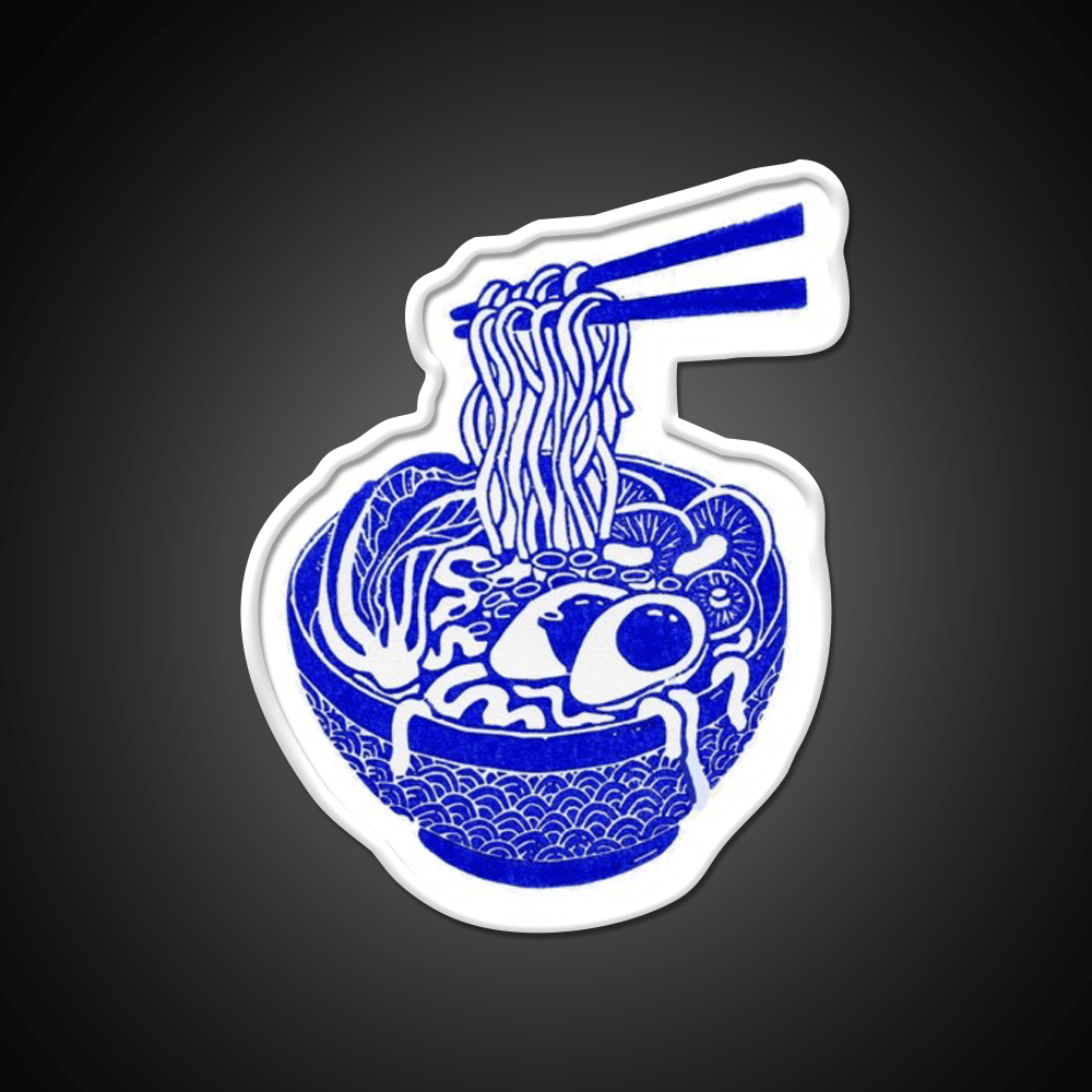 Ink Ramen Led Neon Sign Chinese Food Rgb Color - Shineneon
