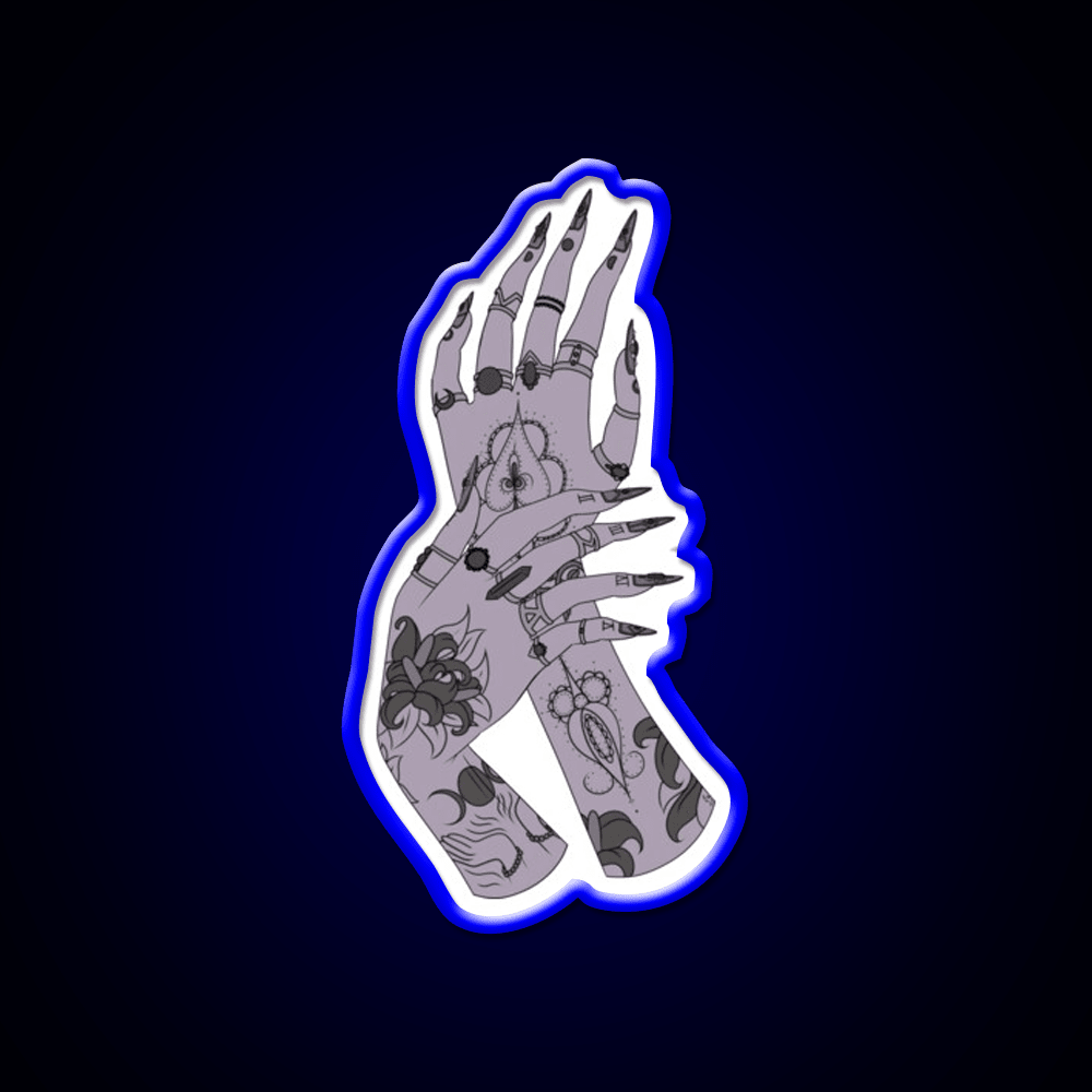 Inked And Nailed Nail Salon Led Neon Sign Rgb Color - Shineneon