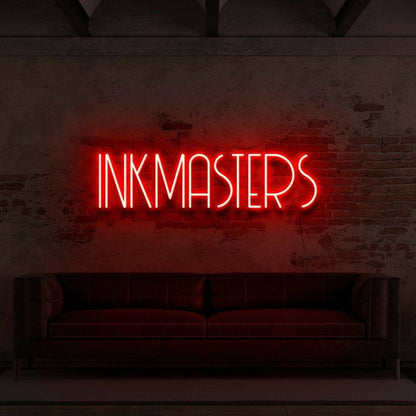 Inkmasters For Tattoo Studio Led Neon Sign | Shineneon