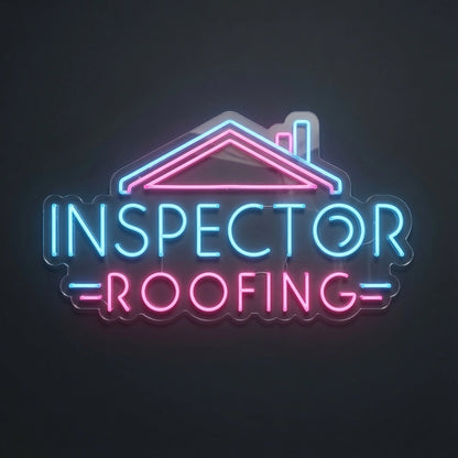 Inspection Roofing LED Neon Sign - 01 Original Product Image