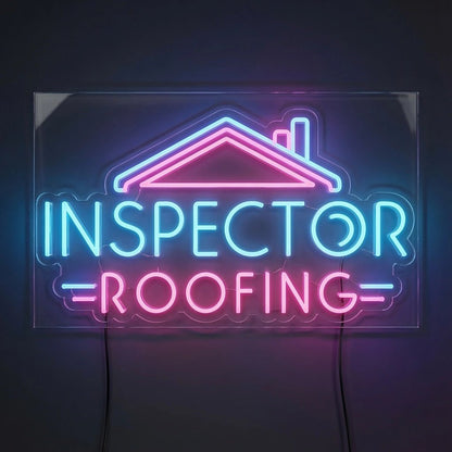 Inspector Roofing LED Neon Sign - Shineneon