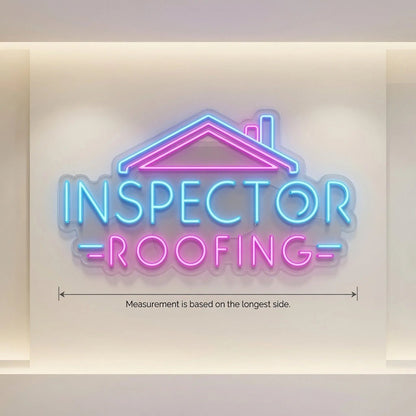 Inspector Roofing LED Neon Sign - Shineneon