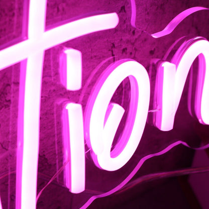 Inspiration Purple Led Neon Sign - Shineneon