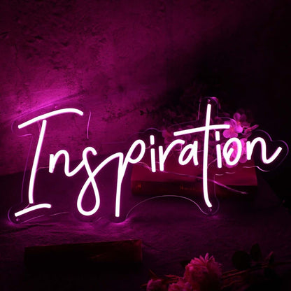 Inspiration Purple Led Neon Sign - Shineneon