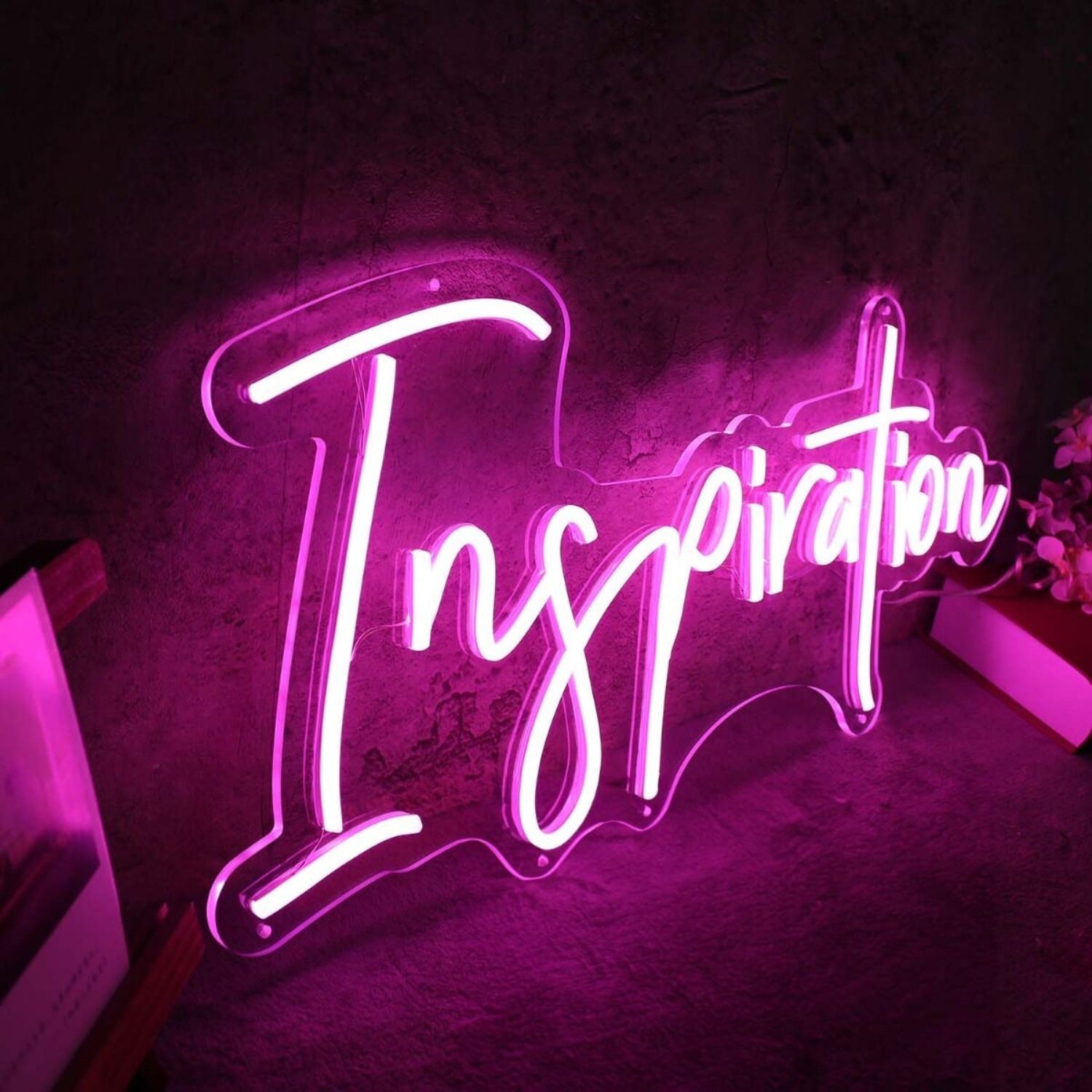 Inspiration Purple Led Neon Sign - Shineneon
