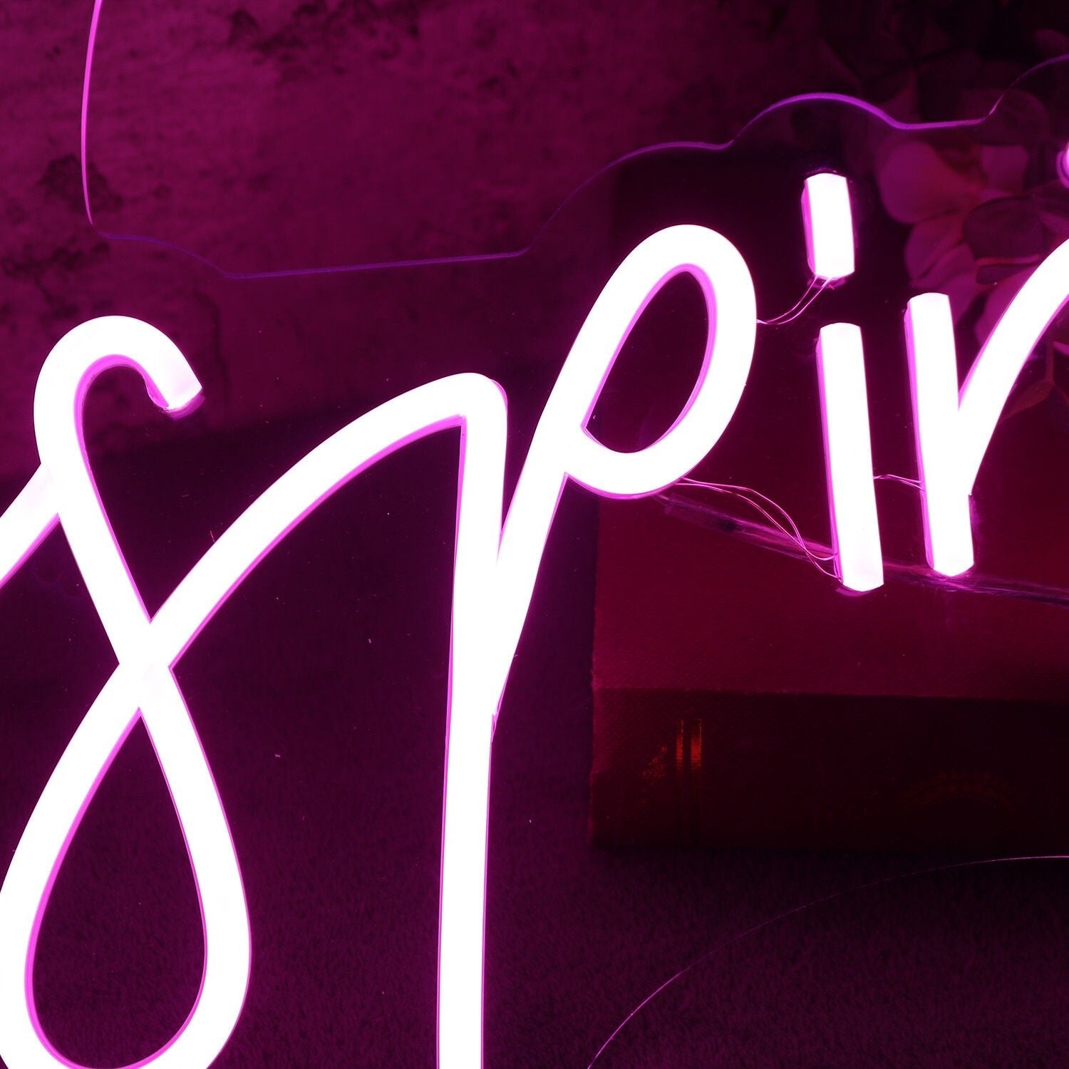 Inspiration Purple Led Neon Sign - Shineneon