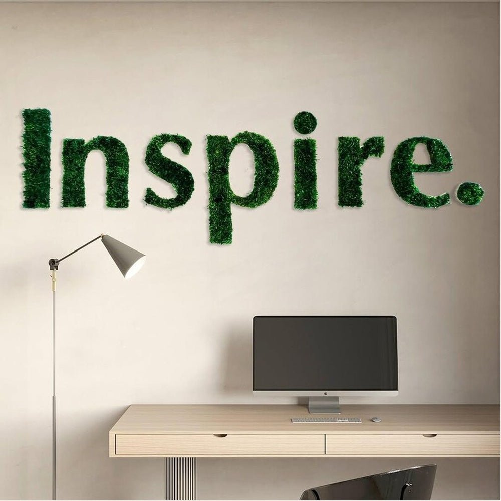 Inspire 3D Moss Letter Sign - Shineneon