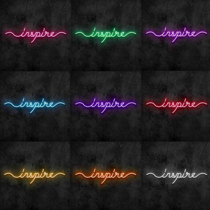 Inspire Led Neon Sign For Wall Decor - Shineneon