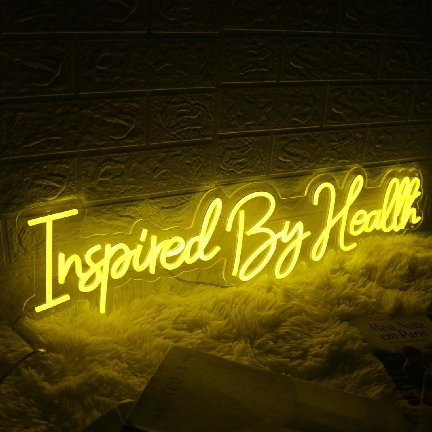 Inspired By Health Yellow Led Neon Sign - Shineneon