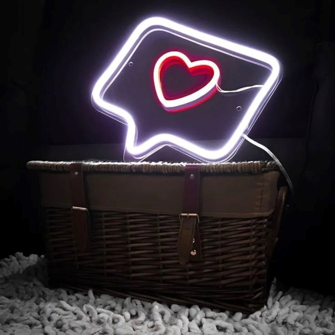 Instagram Like Heart Symbol Led Sign Business Neon Sign - Shineneon