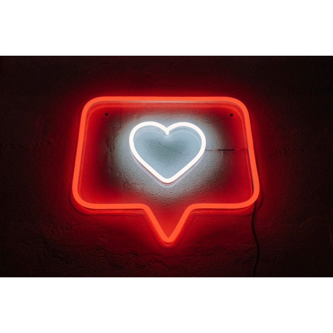 Instagram Like Heart Symbol Led Sign Business Neon Signs - Shineneon