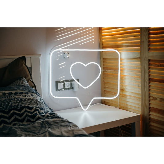 Instagram Like Heart Symbol Led Sign Business Neon Signs Wall Art